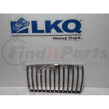 International 3825806C93 Grille Assembly - Fixed Chrome, Navistar Compatible
