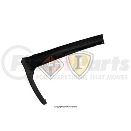 International 3839807C3 CAP BUMPER VALANCE RH BLACK