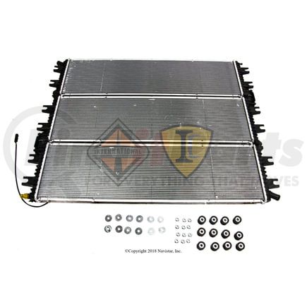 International 2604297C92 Engine Cylinder Head Radiator, Navistar Compatible