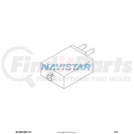 International 3583388C1 Breaker Circt 30A Type I Gold, Navistar Compatible
