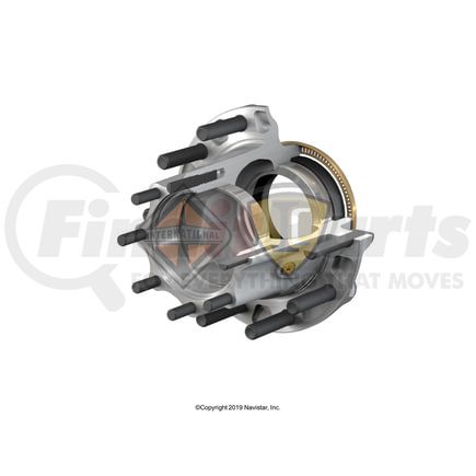 International 2592601C91 Wheel Hub - Rear Wheel W/Cups And Stud, Supersedes 3533332C91, Navistar Compatible