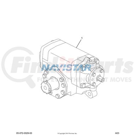 International 2502491C1 PLUNGER W/O-RING PWR STRG VALV