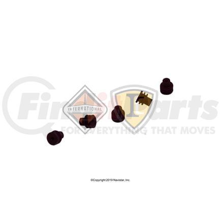 International 3517771C1 Plug Sealing Cable Terminal Weatherpack Purple, Navistar Compatible