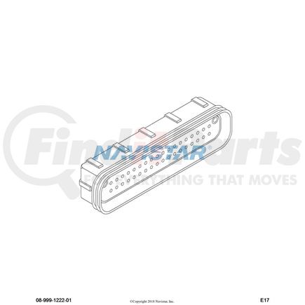 International 3533835C1 Electrical Cables Terminal Seal, Navistar Compatible