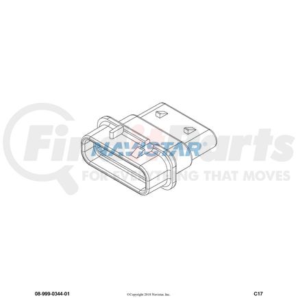 International 3543729C1 Electrical Connectors, Navistar Compatible