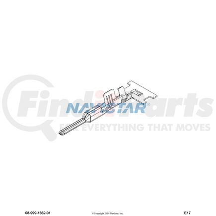 International 3850120C1 TERMINAL CABLE MOLEX 1.5MM 1