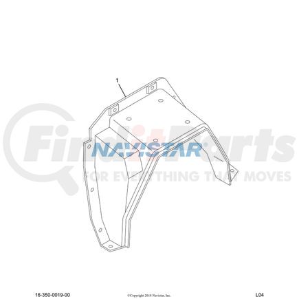 International 575359C1 Rivet - Special Blind Aluminum Split Black 3/16", Navistar Compatible