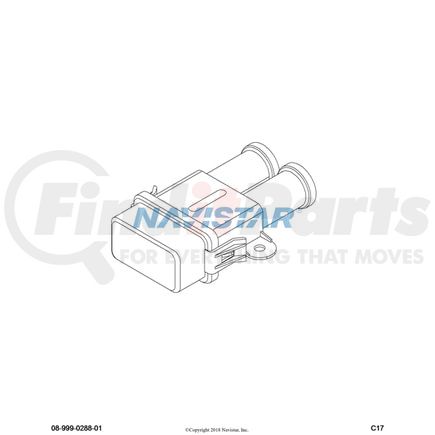 International 3525613C1 CONNECTR,CONNECTOR BODY*MAXIFU