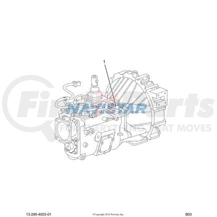 International 3539472C1 Electrical Switch, Navistar Compatible