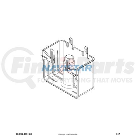 International 3810600C1 CONNECTR,CONNECTOR CABLE COVER