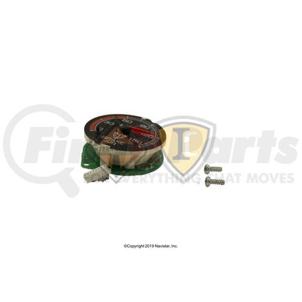 International 2593703C3 GAUGE PRI AIR ENGL BLACK