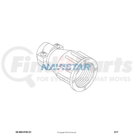 International 3566555C1 Receptacle Bell Cover, Navistar Compatible