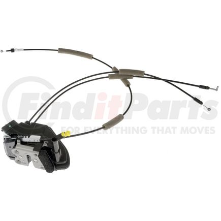 Dorman 931-124 Integrated Door Lock Actuator - Front Left Hand, Black Body, Plastic, Female Connector