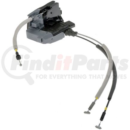Dorman 937-195 Integrated Door Lock Actuator - Rear Driver, Black/Silver/Grey Body