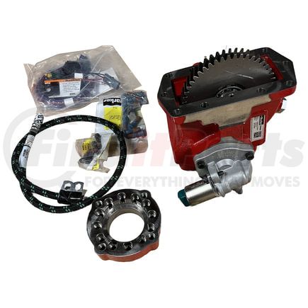 Chelsea 280GKFJP-B5RY 280 Series Power Take Off (PTO) Assembly - 10 Bolts, 33/39 Gear Ratio, 12V Hyd. Valve