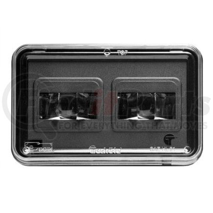 Truck-Lite 37640C3 Headlight - LED Projector, 4X6, Rectangular, Clear, 2 Diode, Low Beam