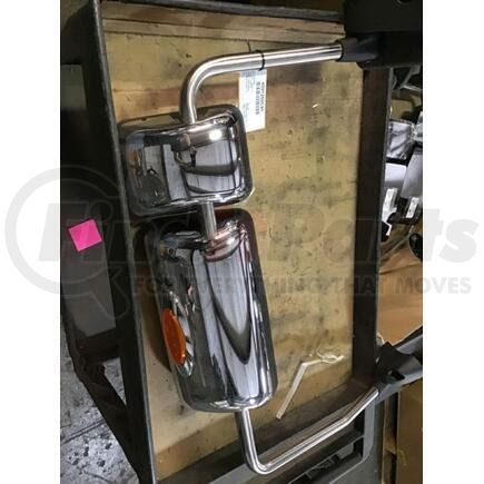 International 4091260C91 Mirror, Rear View, Lh, Chrome, , Navistar Compatible