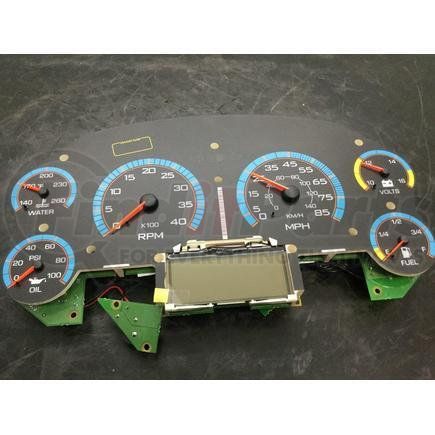 International 5011017R91 Remanufactured, Cluster Center Blk E/E 2010, Navistar Compatible