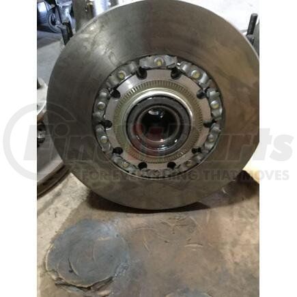 International 4110811C91 Wheel Hub - Front W/Rotor, F12 Aluminum 10-285 Ps Plus P, Aluminum Rim ABS Ben Adb, Navistar Compatible