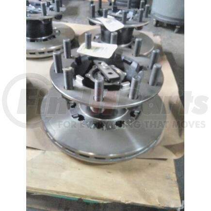 International 4109345C91 Wheel Hub - Front, F12 Iron 10-285 Ps Plus P, Aluminum Rim Antilock Brake System (ABS)