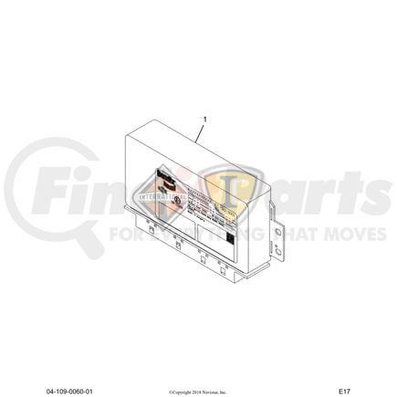 International 2518042C1 ABS Control Module, Navistar Compatible