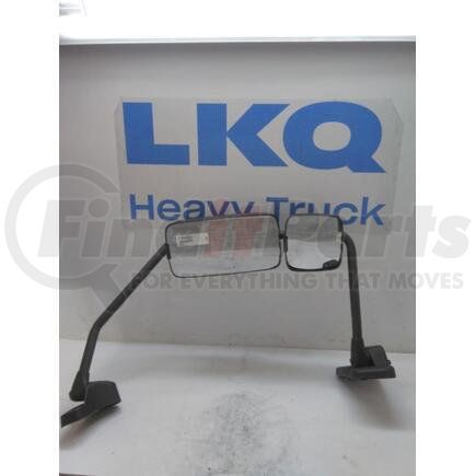 International 3766400C94 Door Mirror - Rear View, C-Loop Right Hand Black Manual Htd, Navistar Compatible