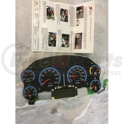 International 2604677C99 CLUSTER, CENTER, BLACK WITH EN