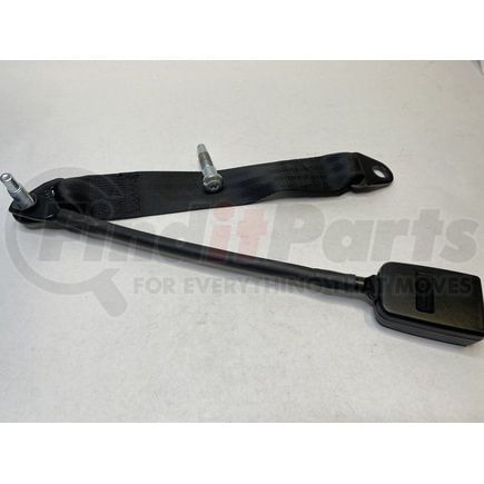 International 3711355C93 Seat Belt Buckle Assembly - With Tether, Navistar Compatible