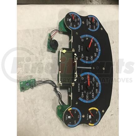 International 5011012R92 Remanufactured, Cluster Center Mdl Blk E/M, Navistar Compatible