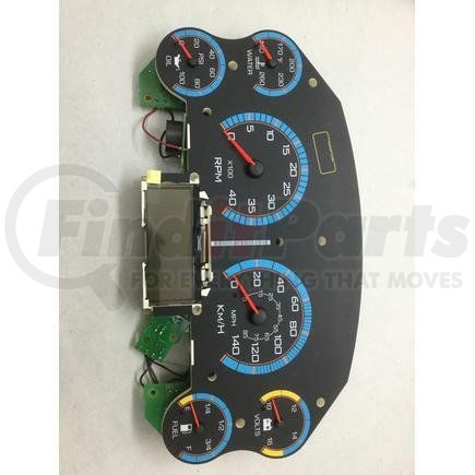 International 2604674C96 Instrument Cluster - Center, Black SP E/M 2010, Navistar Compatible