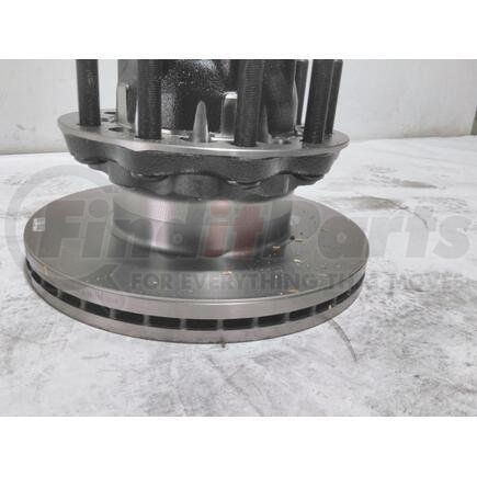 International 4222167C91 Wheel Hub - Rear With Rotor, R Steel 10-285, Aluminum Rim Adb, Navistar Compatible