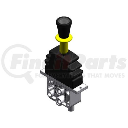 DEL Hydraulics 1224-99-04 Pneumatic Control Valve - Lock-in Neutral, Double Detent, 0-120 PSI Proportional Control