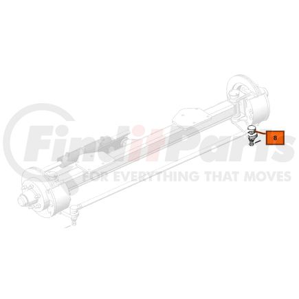 Broce-Replacement BF4465R L.H. TIE ROD END COMPLETE