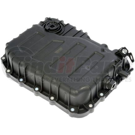 Dorman 265-885 Transmission Oil Pan - 4.2 qt, Black, Multi Piece, With Drain Plug