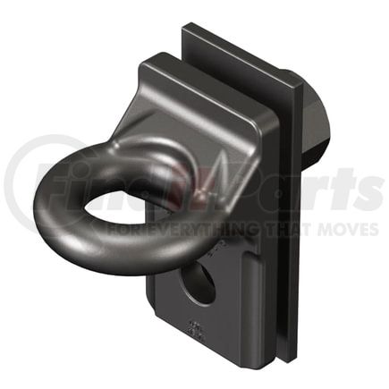 Wallace Forge 2301123 Tow Ring, R-51-LM Plate Dynaweld Ring, 2- Bolt 3" Pintle Eye, 60,000 lbs.