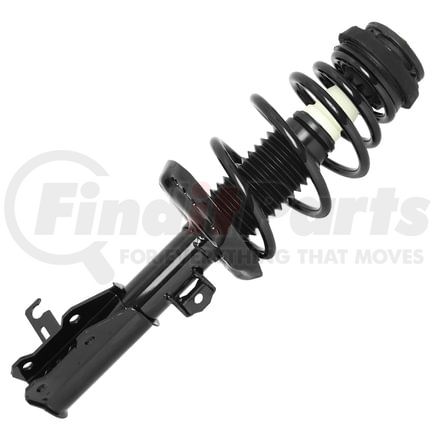 Unity Automotive 11033 Pre-assembled Complete Strut Assembly including Coil Spring, Top Mount and All Components