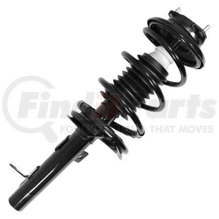 Unity Automotive 11061 Pre-assembled Complete Strut Assembly including Coil Spring, Top Mount and All Components