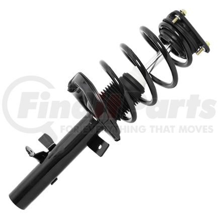 Unity Automotive 11085 Pre-assembled Complete Strut Assembly including Coil Spring, Top Mount and All Components