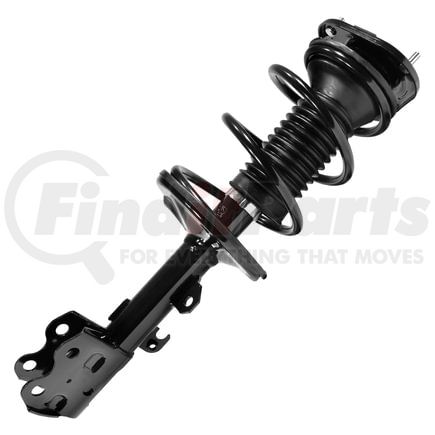 Unity Automotive 11101 Pre-assembled Complete Strut Assembly including Coil Spring, Top Mount and All Components