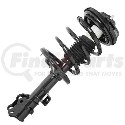 Unity Automotive 11115 Pre-assembled Complete Strut Assembly including Coil Spring, Top Mount and All Components
