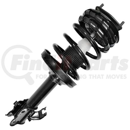 Unity Automotive 11122 Pre-assembled Complete Strut Assembly including Coil Spring, Top Mount and All Components