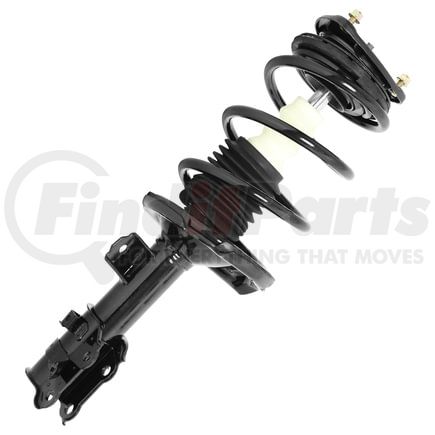 Unity Automotive 11136 Pre-assembled Complete Strut Assembly including Coil Spring, Top Mount and All Components
