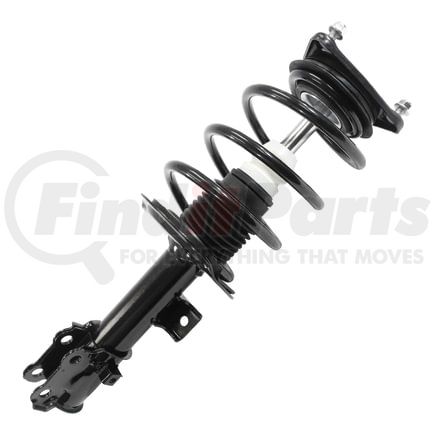 Unity Automotive 11187 Pre-assembled Complete Strut Assembly including Coil Spring, Top Mount and All Components