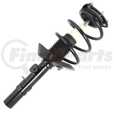 Unity Automotive 11218 Pre-assembled Complete Strut Assembly including Coil Spring, Top Mount and All Components