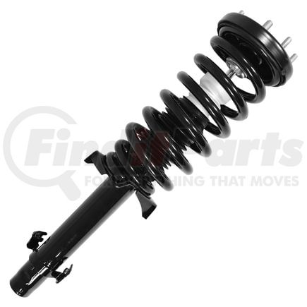 Unity Automotive 11235 Pre-assembled Complete Strut Assembly including Coil Spring, Top Mount and All Components
