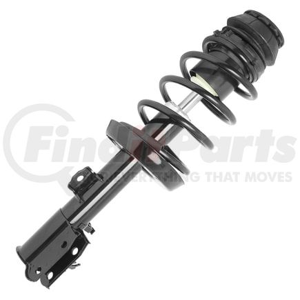 Unity Automotive 11228 Pre-assembled Complete Strut Assembly including Coil Spring, Top Mount and All Components