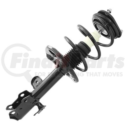 Unity Automotive 11245 Pre-assembled Complete Strut Assembly including Coil Spring, Top Mount and All Components
