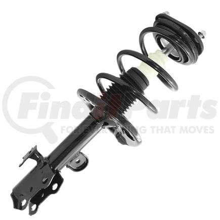 Unity Automotive 11246 Pre-assembled Complete Strut Assembly including Coil Spring, Top Mount and All Components