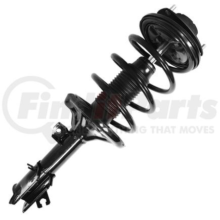 Unity Automotive 11283 Pre-assembled Complete Strut Assembly including Coil Spring, Top Mount and All Components