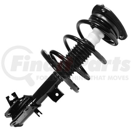 Unity Automotive 11335 Pre-assembled Complete Strut Assembly including Coil Spring, Top Mount and All Components
